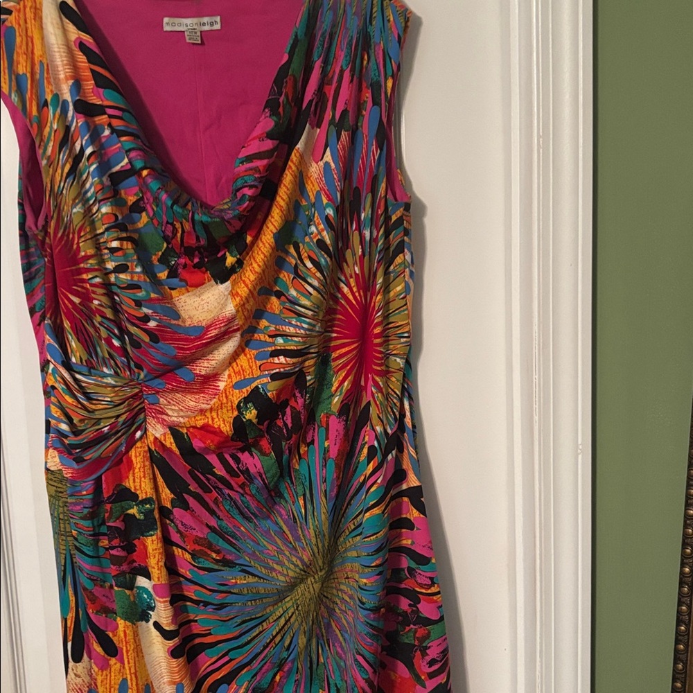 Madison Leigh Multicolor Floral Dress